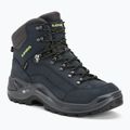Черевики LOWA Renegade GTX Mid dunkelelblau/limone