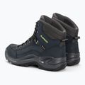 Черевики LOWA Renegade GTX Mid dunkelelblau/limone 3