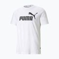 Футболка  чоловіча PUMA Ess Logo Tee puma white