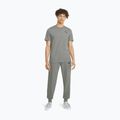 Футболка  чоловіча PUMA Ess Small Logo Tee medium gray heather/medium gray heather/cat 2