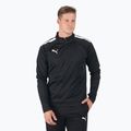 Футбольна кофта PUMA Teamliga 1/4 Zip Top чорна 657236 03