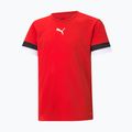 Футболка футбольна дитяча PUMA teamRISE Jersey червона 704938 01 5