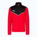Футбольний спортивний костюм дитячий PUMA Individualrise Tracksuit червоно-чорний 657535 01 2