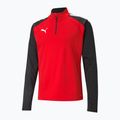 Футбольна кофта PUMA Teamliga 1/4 Zip Top червоно-чорна 657236 01 6