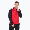 Футбольна кофта PUMA Teamliga 1/4 Zip Top червоно-чорна 657236 01
