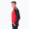Футбольна кофта PUMA Teamliga 1/4 Zip Top червоно-чорна 657236 01 3
