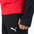 Футбольна кофта PUMA Teamliga 1/4 Zip Top червоно-чорна 657236 01 5