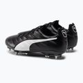 Футбольні бутси чоловічі PUMA King Platinum 21 MXSG чорно-білі 106545 01 3