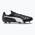 Футбольні бутси чоловічі PUMA King Platinum 21 FG/AG чорно-білі 106478 01 2