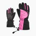 Рукавиці лижні дитячі ZIENER Laval AS AW vblack fuchsia pink