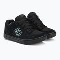 Кросівки велосипедні на платформі жіночі adidas FIVE TEN Freerider core black/acid mint/core black 5