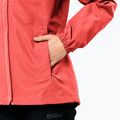 Куртка протидощова жіноча Jack Wolfskin Stormy Point 2L vibrant red 5