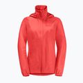 Куртка протидощова жіноча Jack Wolfskin Stormy Point 2L vibrant red 7