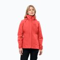 Куртка протидощова жіноча Jack Wolfskin Stormy Point 2L vibrant red