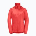 Куртка протидощова жіноча Jack Wolfskin Stormy Point 2L vibrant red 7