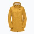 Плащ протидощовий жіночий Jack Wolfskin Dakar Parka curry 6