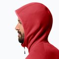 Кофта  флісова чоловіча Jack Wolfskin Baiselberg Hooded FZ red glow 3