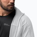 Кофта  трекінгова чоловіча Jack Wolfskin Prelight FZ cool grey 4