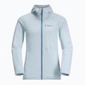 Кофта  флісова жіноча Jack Wolfskin Kolbenberg Hooded Fz soft blue 7