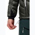 Чоловічий капюшон Jack Wolfskin Alpspitze Down Hoodie сланцевий зелений 5