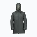 Куртка-дощовик жіноча Jack Wolfskin Heidelstein Ins slate green 7
