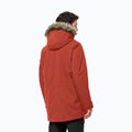 Пуховик чоловічий Jack Wolfskin Glacier Canyon Parka intense rust 2