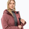 Куртка зимова жіноча Jack Wolfskin Heidelstein Ins red ochre 5