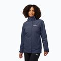 Кофта флісова жіноча Jack Wolfskin Rotwand 3In1 graphite