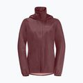 Куртка протидощова жіноча Jack Wolfskin Stormy Point 2L red ochre