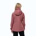 Куртка протидощова жіноча Jack Wolfskin Stormy Point 2L red ochre 2