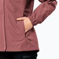 Куртка протидощова жіноча Jack Wolfskin Stormy Point 2L red ochre 5