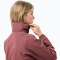 Куртка протидощова жіноча Jack Wolfskin Stormy Point 2L red ochre 4