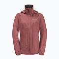 Куртка протидощова жіноча Jack Wolfskin Stormy Point 2L red ochre 7