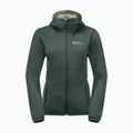 Куртка софтшелл жіноча Jack Wolfskin Windhain Hoody slate green 8