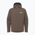 Куртка-дощовик чоловіча Jack Wolfskin Prelight 2L Ins cold coffee 8