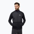 Кофта флісова чоловіча Jack Wolfskin Dormer black