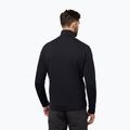 Кофта флісова чоловіча Jack Wolfskin Dormer black 2