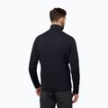 Кофта флісова чоловіча Jack Wolfskin Dormer black 2