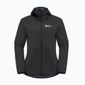 Куртка софтшел жіноча Jack Wolfskin Feldberg Hoody black 6