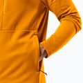 Кофта флісова чоловіча Jack Wolfskin Kolbenberg Hooded Fz safflower 5