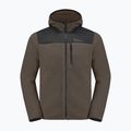 Кофта флісова чоловіча Jack Wolfskin Kammweg Pile Fz cold coffee