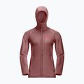 Кофта флісова жіноча Jack Wolfskin Kolbenberg Hooded Fz mineral red 10