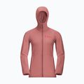 Кофта флісова жіноча Jack Wolfskin Kolbenberg Hooded Fz mineral red 9