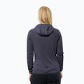 Кофта флісова жіноча Jack Wolfskin Kolbenberg Hooded Fz graphite 2