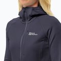 Кофта флісова жіноча Jack Wolfskin Kolbenberg Hooded Fz graphite 4