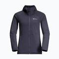 Кофта флісова жіноча Jack Wolfskin Kolbenberg Hooded Fz graphite 7