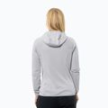 Кофта флісова жіноча Jack Wolfskin Kolbenberg Hooded Fz cool grey 2