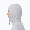 Кофта флісова жіноча Jack Wolfskin Kolbenberg Hooded Fz cool grey 3