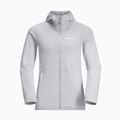 Кофта флісова жіноча Jack Wolfskin Kolbenberg Hooded Fz cool grey 7