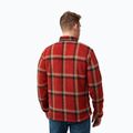 Кофта флісова чоловіча Jack Wolfskin Felslicht Check intense rust 2